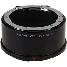 Fotodiox Pro Lens Mount Adapter for Olympus Zuiko OM 35mm SLR Lens to Nikon Z-