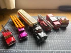 Corgi-Whizzwheels-Matchbox-Lesney-Dinky  Trucks set 1970's