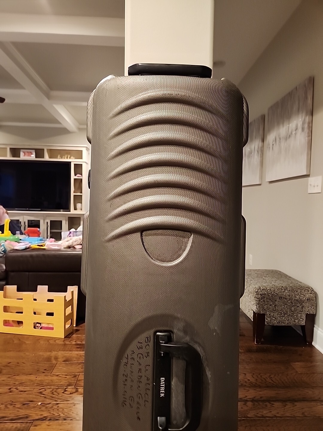 DATREK Hard Shell + Wheeled / Rolling Golf Club Travel Case TSA