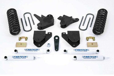 Fabtech for 99-00 Ford F250/350 2WD Gas/6.0L Diesel 6in Basic System w/Perf.