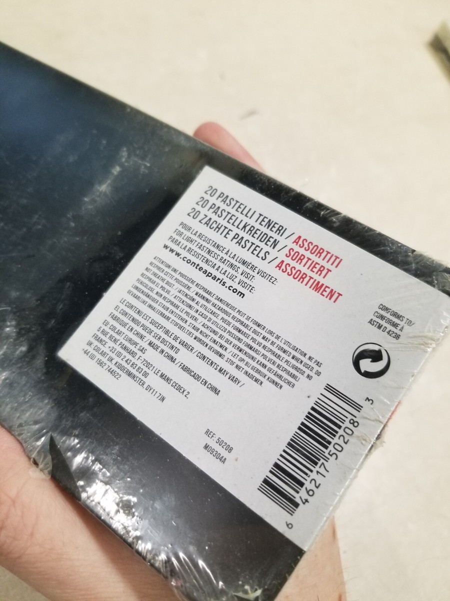 Conté à Paris Soft Pastels with 20 Assorted Colors | eBay