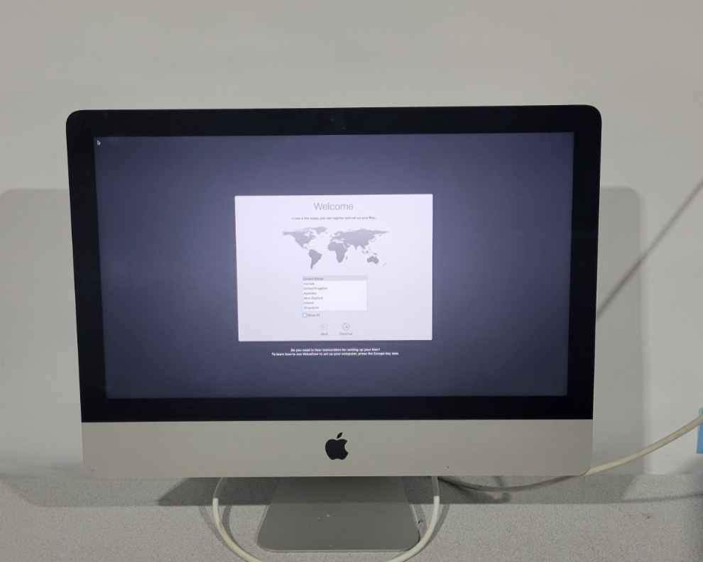 Apple iMac A1418 21.5インチ 2013 8GB 1TB Apple iMAC Late 2013 21.5