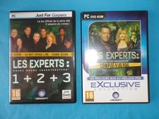 4 Jeux PC Les experts