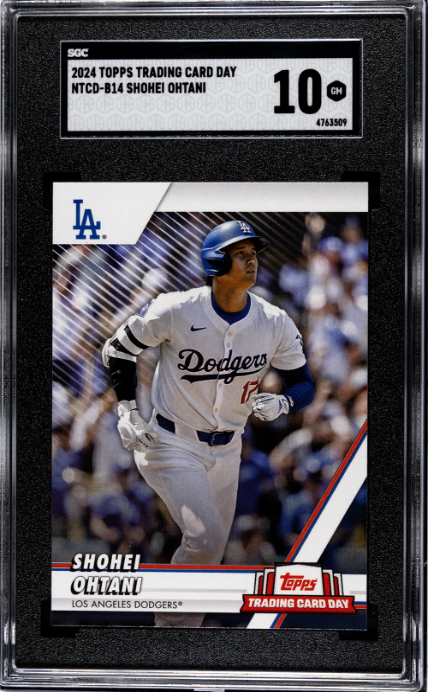 2024 Topps Trading Card Day #NTCD-B14 Shohei Ohtani SGC 10 | eBay