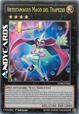 ARTISTAMAGUS TRAPEZMAGIER (Performage Trapeze Magician)   Rare   CORE IT053