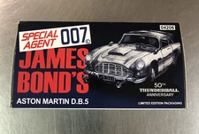 CORGI SPECIAL AGENT 007 JAMES BOND’S ASTON MARTIN D.B.5 EJECT HORNBY HOBBIES