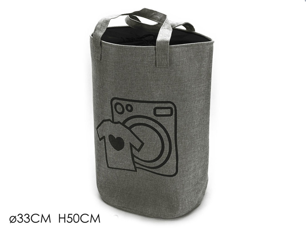 Cesto portabiancheria bucato contenitore porta biancheria tessuto arredo bagno