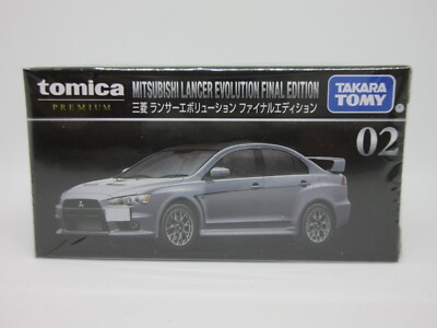 TOMY TOMICA 1/61 MITSUBISHI LANCER EVOLUTION FINAL EDITION #02