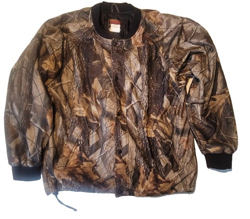 Simms Challenger Insulated Jacket Woodland Camo Hunting Waterproof