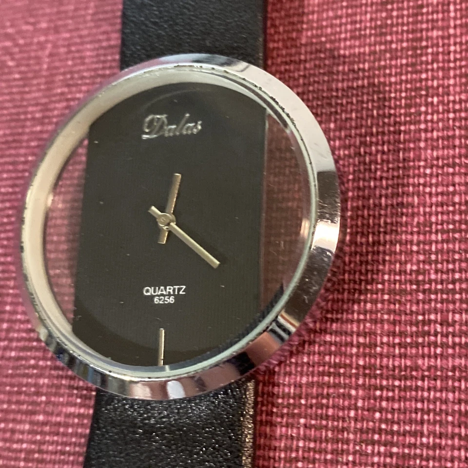 Reloj Cinta DALAS DESIGN Ref 6256—Necesita Batería. Negro Foto 2 de 4