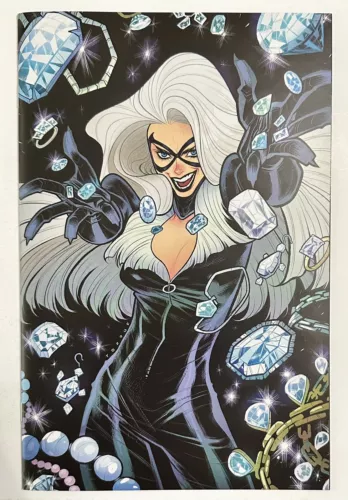 Jackpot And Black Cat #1 Elizabeth Torque Black Cat Virgin 1:100 Variant Cover