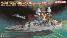 Dragon 7127   1/700 U.S.S. Arizona BB-39 w/Ty...