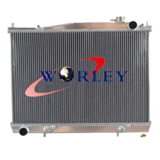 Aluminum Radiator For 1997-2001 Nissan Navara D22 R50 2.5L 3.0L 4cyl Diesel AT