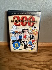 200 Classic Cartoons BETTY BOOP Woody Woodpecker Casper Popeye 4 DVDs