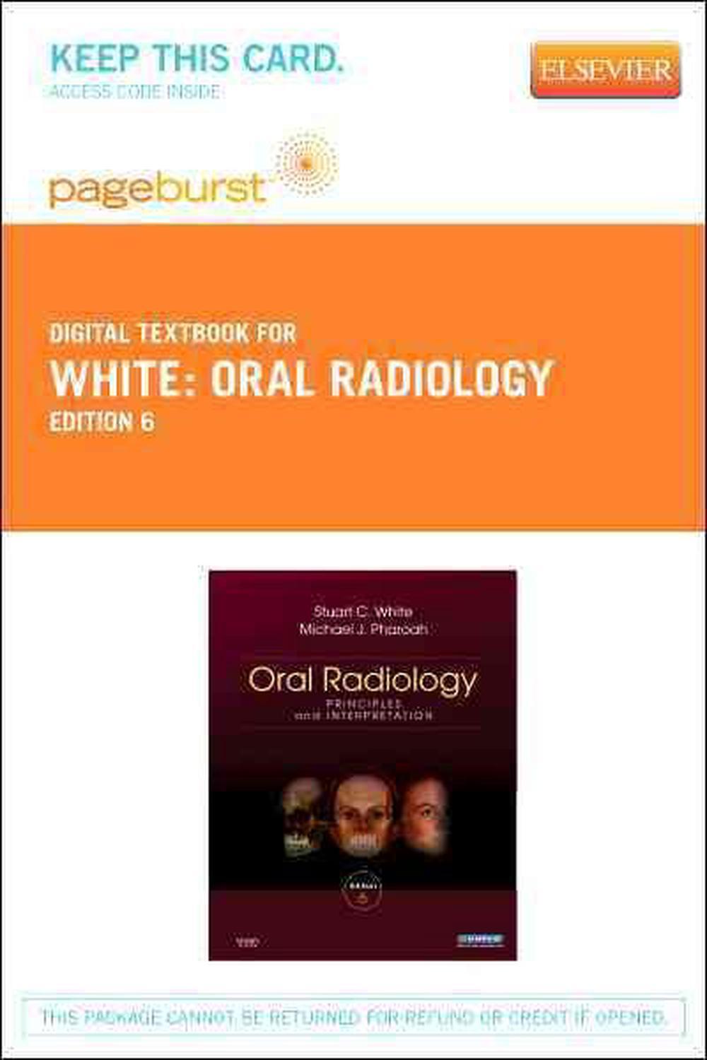 Oral Radiology Principles and Interpretation by Michael J. Pharoah