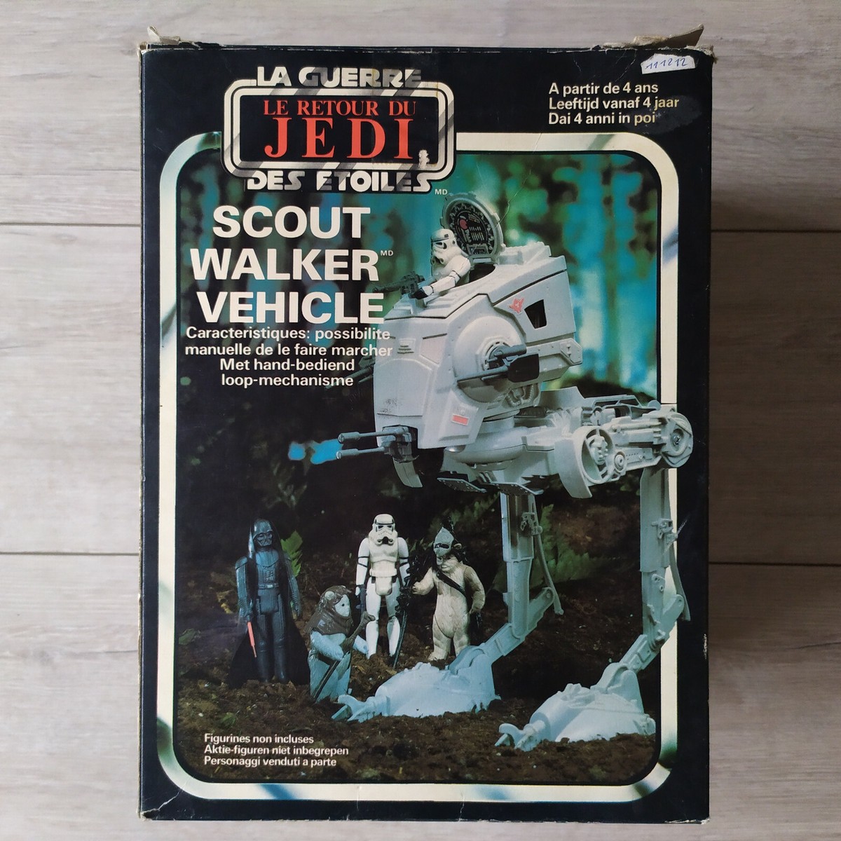 Star Wars : Le retour du Jedi - Scout Walker Vehicle AT-ST - 1983 - ***Occasion avec boîte et cales !*** Miro-Meccano