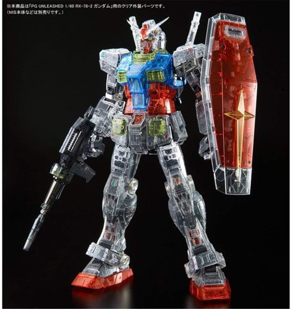 Bandai (Bandai) PG UNLEASHED 1/60 RX-78-2 Gundam Clear Color Bandai (Bandai) PG UNLEASHED 1/60 RX-78-2 Gundam Clear Color