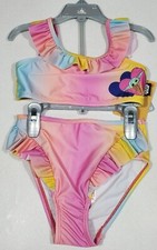 Grogu Baby Yoda Swimsuit Girls Size 5/6 2 Piece Mandalorian Star Wars Disney NWT