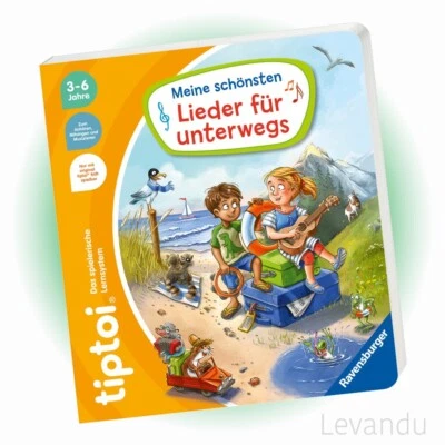 RAVENSBURGER tiptoi® Buch - Meine schönsten Lieder für unterwegs - NEU - Bild 1 von 4