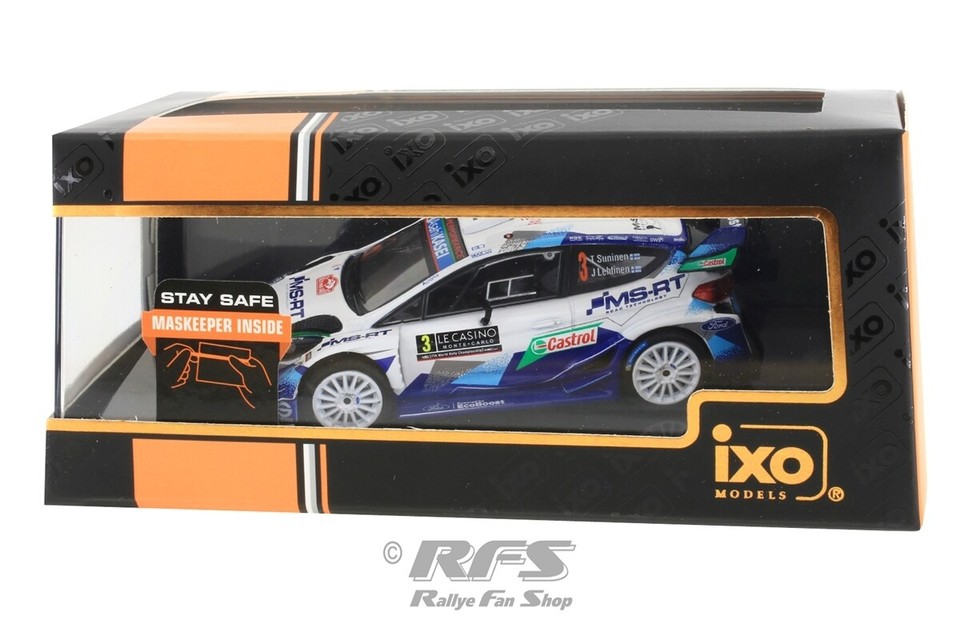 Ford Fiesta WRC Rallye Estonia 2020 Greensmith/Edmondson IXO 1:43