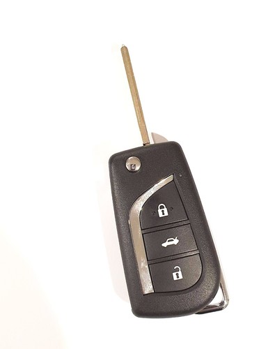 FOR TOYOTA COROLLA SEDAN FLIP KEY REMOTE 3 BUTTON 2013-2018 - Picture 2 of 4