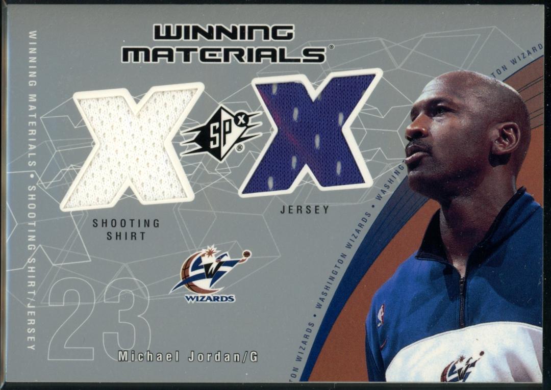 2002-03 SPx #MJ-W Michael Jordan Winning Materials