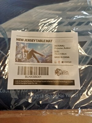 AZUR LANE NEW JERSEY LARGE MOUSE PAD TABLE MAT (YOSTAR) OFFICIAL