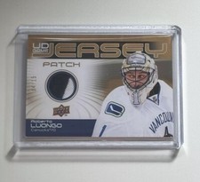 Roberto Luongo 2010-11 Upper Deck Hockey Series 1 UD Game Jersey Patch /15 GJ-RL