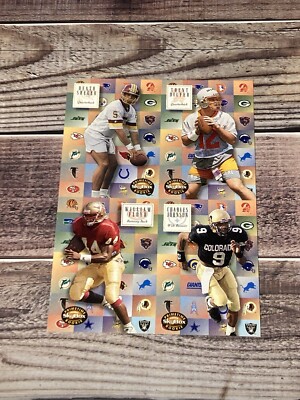 1996 SKYBOX PRIMETIME ROOKIE RETROSPECTIVE #233 FOOTBALL CARD Dilfer Shuler