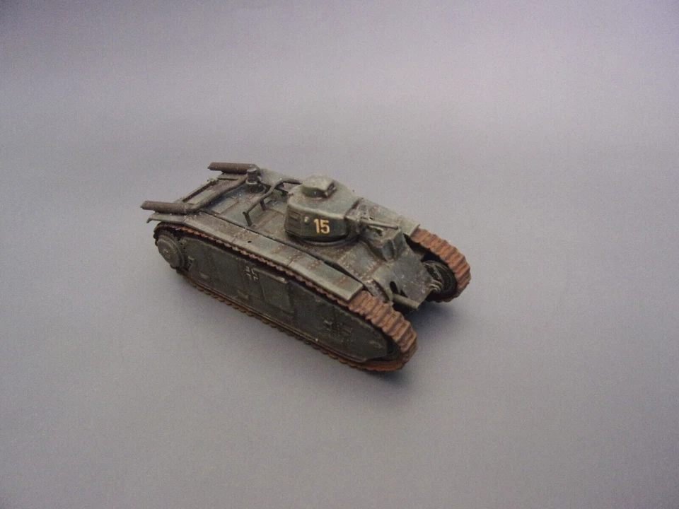 Pz.Kpfw. B2 740 (f) Prinz Eugen 7th SS divizion 1942 upgraded Amercom 1/72 - Image 4 of 4