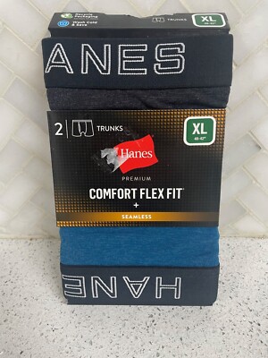 Hanes Men's Premium Comfort Flex Fit Trunks X-Large