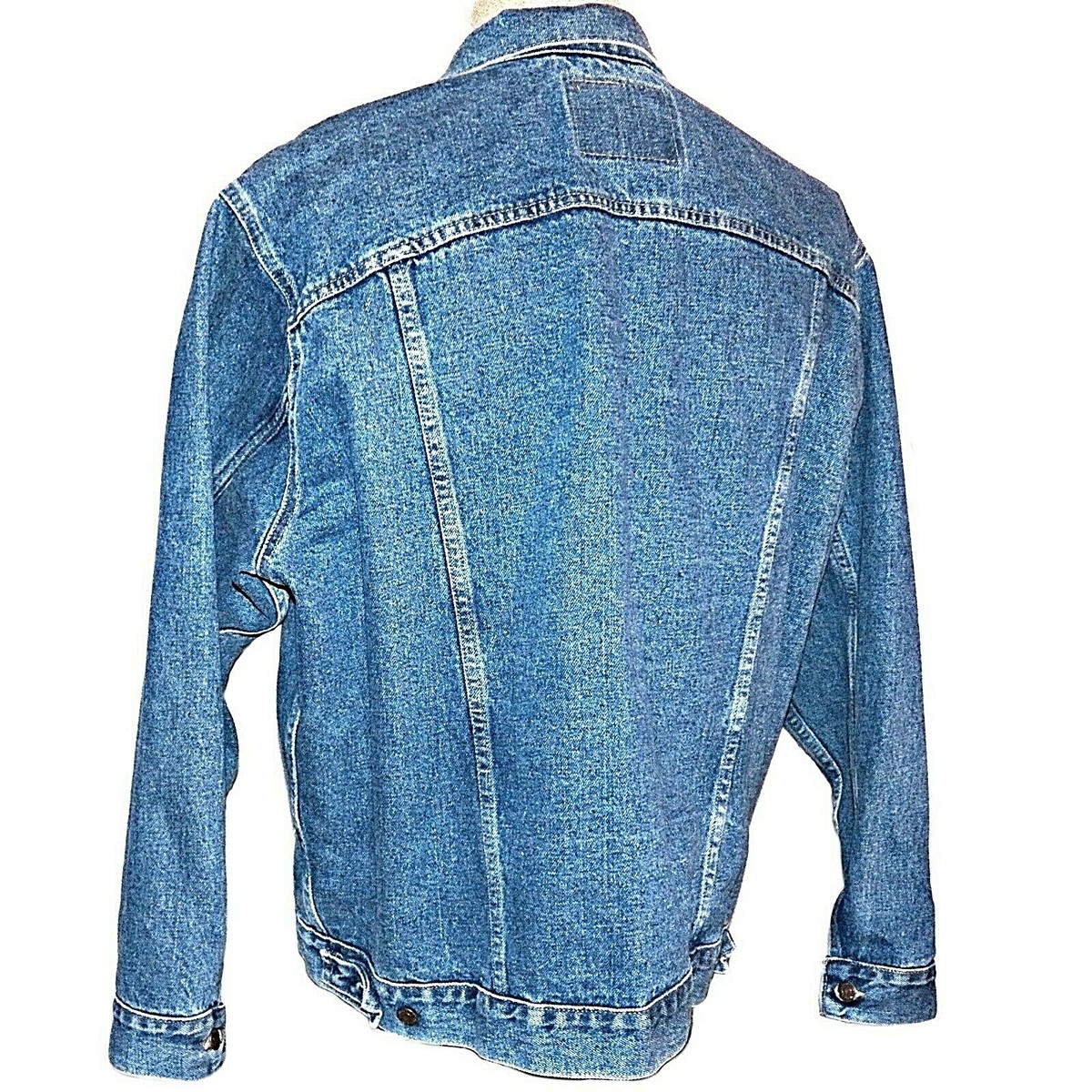 Vintage 1990s Levis Type III Trucker Jeans Blue Denim Jacket 70507