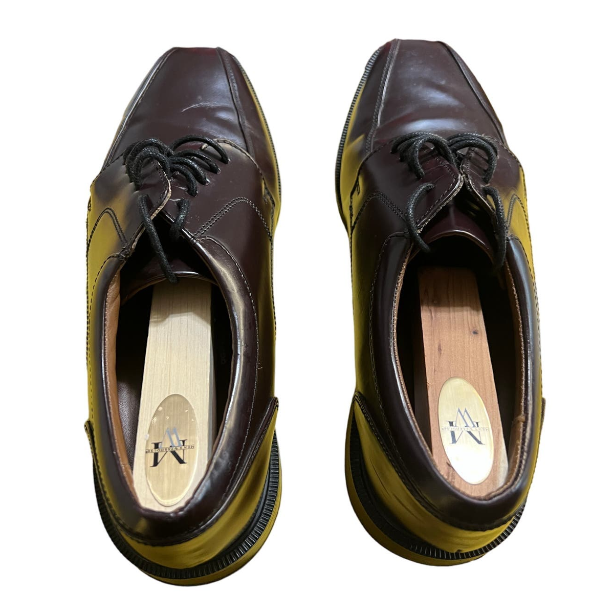 Rockport Adprene by Adidas Brown Square Toe Oxfords, Size 9 11 Rockport Adiprene By Adidas Leather Wingtip Oxford Dress  main image 4
