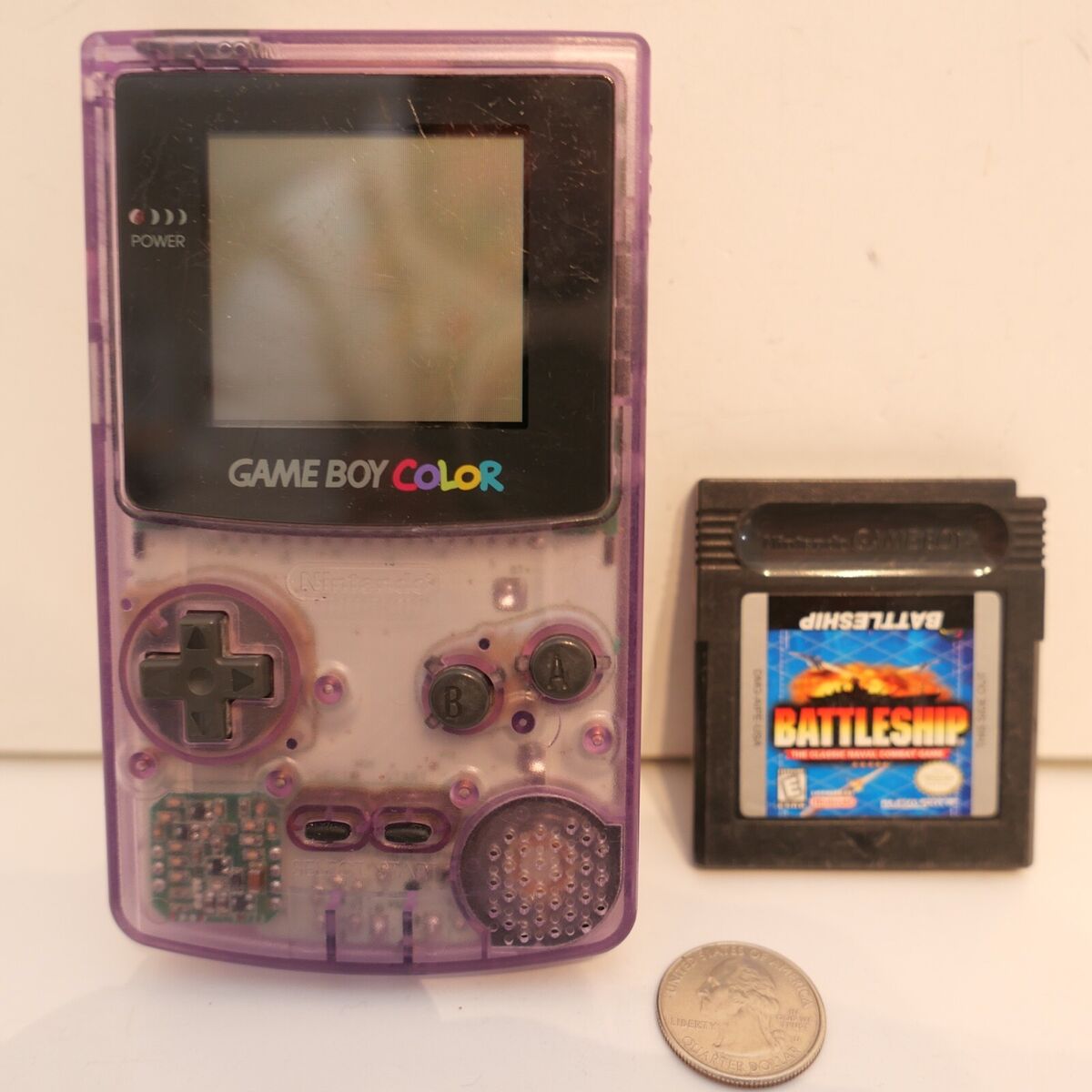 Nintendo Gameboy Color Atomic Purple Original Tested Nintendo Gameboy Color Atomic Purple Original Tested