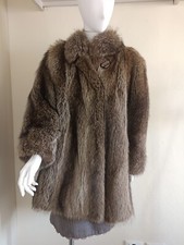 Pelliccia di marmotta argentata - toni del marrone