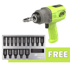Ingersoll Rand 2236qtimax-g Hi-vix Green 12 Dr Impact Socket Set Ingersoll Rand 2236qtimax-g Hi-vix Green 12 Dr Impact Socket Set