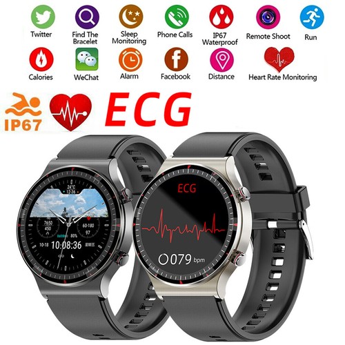 New SmartWatch ECG Heart Rate Blood Oxygen Sleep Health Monitor Activity Tracker - 第 15/23 張圖片
