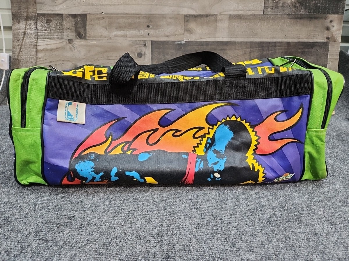 NBA Gatorade Frank Kozik VTG Duffel Bag 1996 Officially Licensed
