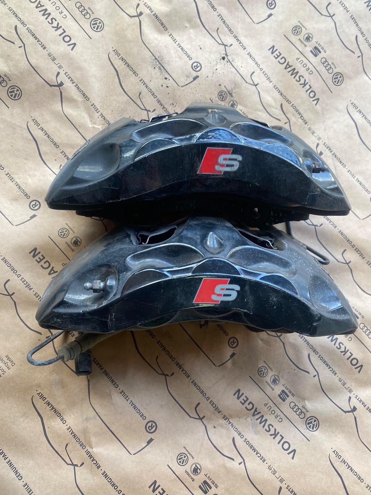 Audi S4 8W S5 F5 Set Brake Calliper 8W0615105ED 8W0615106ED | eBay