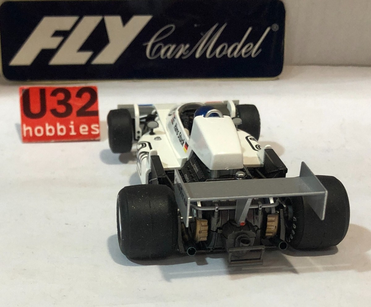 Voiture Slot FLY – Modèle March 761 Hans Stuck 1976 – échelle 1/32 – Occasion – Pour Circuit Scalextric/Ninco/Carrera