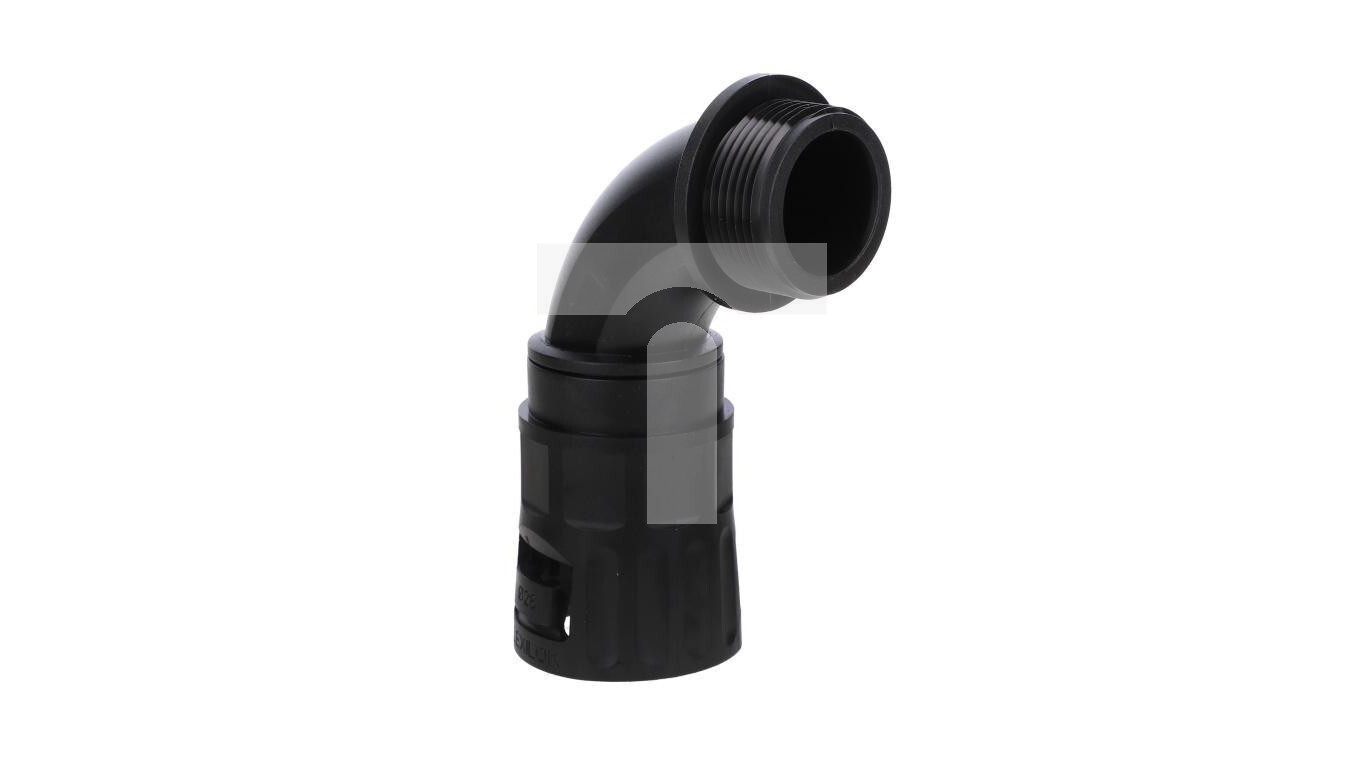 Angle polyamide gland for PG21 casing pipes IP66 black SFKD 21 E03DK-0707 /T2UK