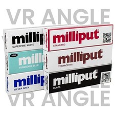 Milliput Epoxy Putty Sculpting Standard, Black, Superfine White &Terracotta