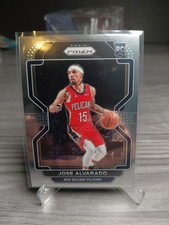 2021-22 Panini PRIZM UPDATE JOSE ALVARADO Rookie Card RC NEW YORK KNICKS . rookie card picture