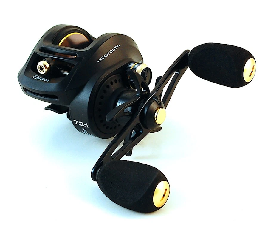 *QUANTUM SMOKE HD SHD201HPT 7.3:1 GEAR RATIO LEFT HAND BAITCAST REEL - Image 3 of 4