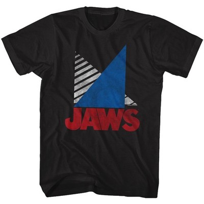 Jaws - Tri - Kurzarm - Erwachsene - T-Shirt