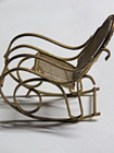 Miniature Rocking Chair Metal Doll House Furniture — photo 3