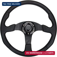 Flat-bottom Golf Cart Steering Wheel for Club Car DS Precedent Universal Design