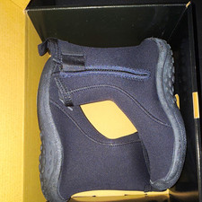 Sea-Doo Black Neoprene Water Bootie with Side Zipper  Rubber Sole