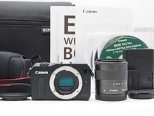 Canon EOS M Digital Camera Black 18-55mm Lens w/ Box Near Mint  Z5908A