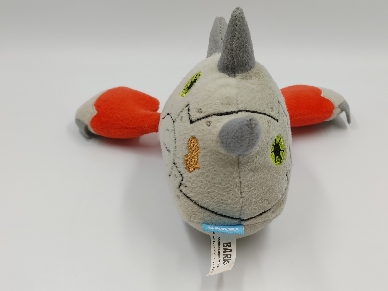 4 Bark Box Dog Toys Lot Plush Crinkle Squeak Tug Snake Crab Fish + Some Retired